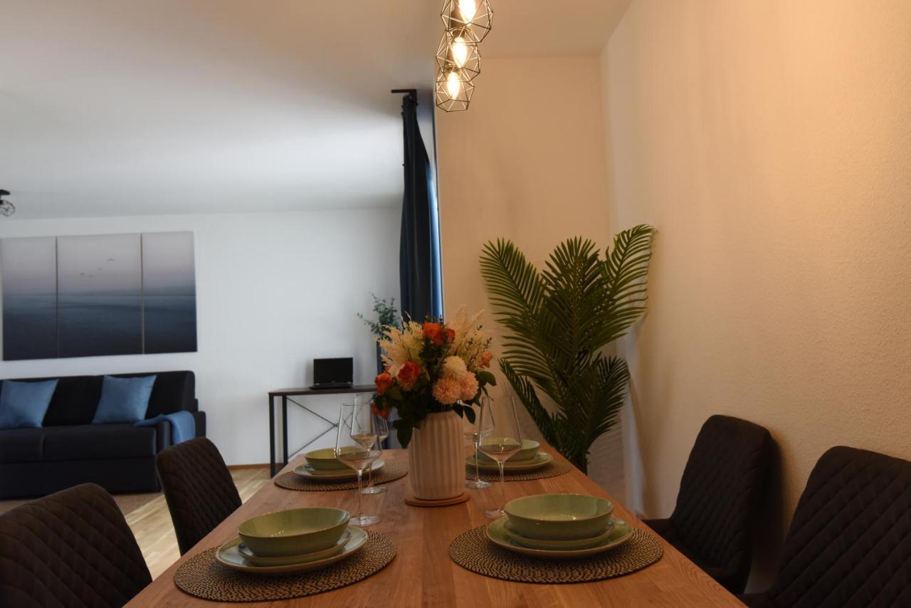 Inhomevision Neubau, Design, Balkon, Barrierefrei, Wlan Markgröningen Eksteriør bilde