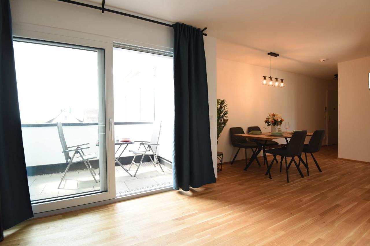 Inhomevision Neubau, Design, Balkon, Barrierefrei, Wlan Markgröningen Eksteriør bilde