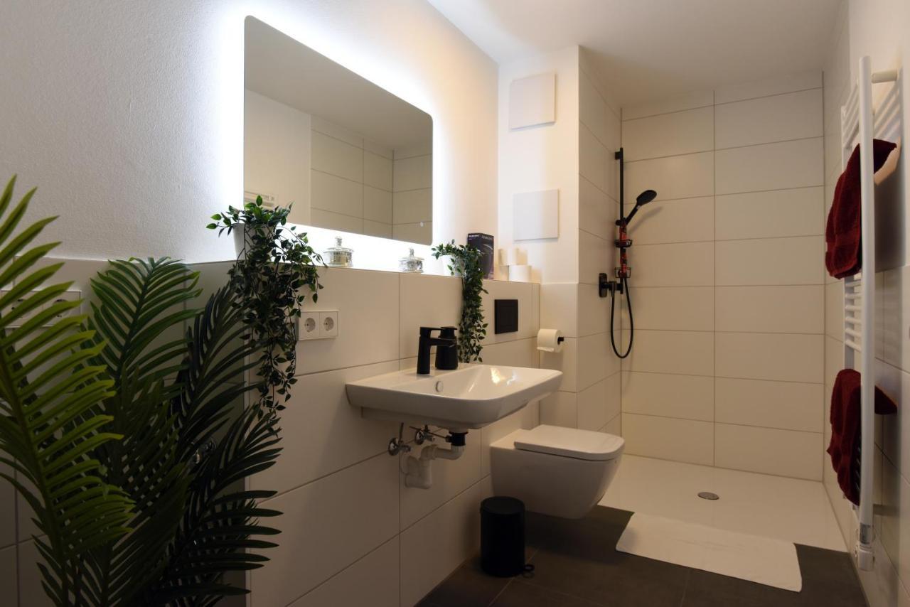 Inhomevision Neubau, Design, Balkon, Barrierefrei, Wlan Markgröningen Eksteriør bilde